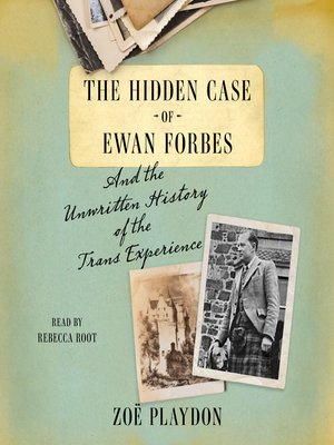 The Hidden Case of Ewan Forbes - Audiobook
